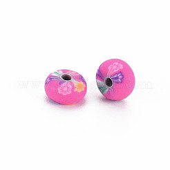 Handmade Polymer Clay Beads&nbsp;CLAY-N008-056A-01