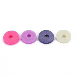 4 Colors Handmade Polymer Clay Beads&nbsp;CLAY-N011-032-20