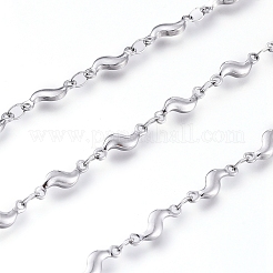 Tarnish Resistant 304 Stainless Steel Link Chains&nbsp;CHS-G014-14P