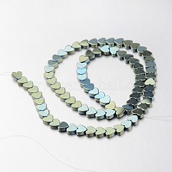 Electroplate Non-magnetic Synthetic Hematite Bead Strands&nbsp;G-F300-23B-07