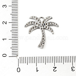 Brass Micro Pave Cubic Zirconia Pendants&nbsp;KK-G534-01A-P