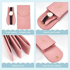 6 Sets Rectangle Velvet Single Watch Storage Bags&nbsp;ABAG-NB0002-09