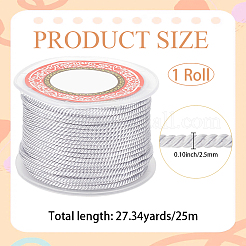 Polyester Milan Cord for DIY Jewelry Craft Making&nbsp;OCOR-CY0004-27