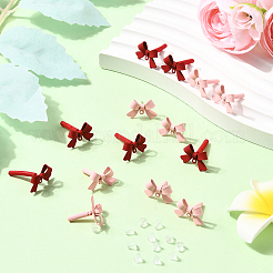 32Pcs 2 Colors Alloy Stud Earring Findings&nbsp;FIND-BBC0004-33