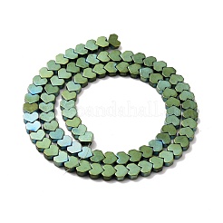 PVD Vacuum Plating Non-magnetic Synthetic Hematite Beads Strands&nbsp;G-G849-08