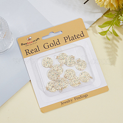 12Pcs Brass Micro Pave Colorful Cubic Zirconia Pendants&nbsp;ZIRC-BBC0003-45