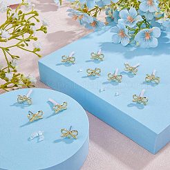 40Pcs Alloy Stud Earring Findings&nbsp;FIND-FH0005-80