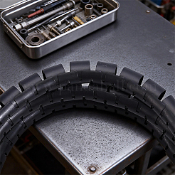 Plastic Wire Cable Spiral Wrap Cover&nbsp;DIY-WH0308-912A