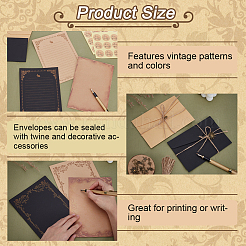 Paper Envelopes Kits&nbsp;DIY-PH0029-04