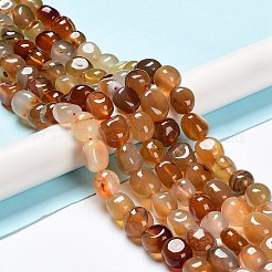 Natural Red Agate Beads Strands&nbsp;G-C038-02C