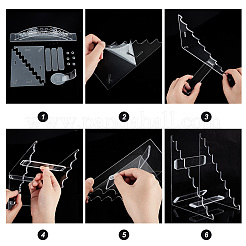 3 Style Acrylic Pen Holder&nbsp;AJEW-AR0001-76