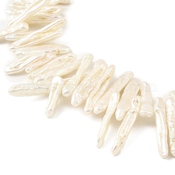 Natural Baroque Keshi Pearl Beads Strands&nbsp;PEAR-B004-02A-01A