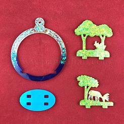 DIY Christmas Deer Pendant Food Grade Silicone Molds&nbsp;XMAS-PW0001-010B