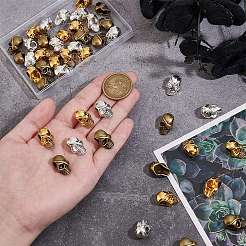 45Pcs 3 Colors Alloy European Beads&nbsp;FIND-PH0021-85