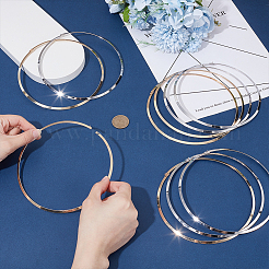 10Pcs 2 Colors Zinc Alloy Choker Necklace Making&nbsp;NJEW-UN0001-85