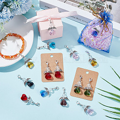 Glass Pendant Decorations&nbsp;HJEW-GO00030