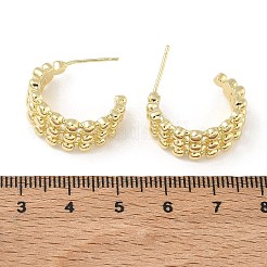 Brass Stud Earrings&nbsp;KK-CBAD851-35G