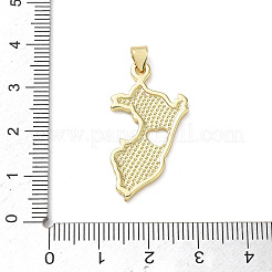 Brass Pendants&nbsp;KK-CBA56EF-27G