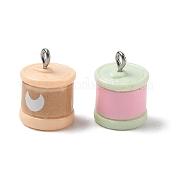Opaque Resin Pendants&nbsp;RESI-B044-10P