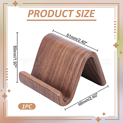 Walnut Mobile Phone Holders&nbsp;AJEW-WH0609-557A