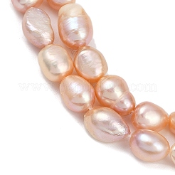 Natural Cultured Freshwater Pearl Beads Strands&nbsp;PEAR-P064-20J-03F