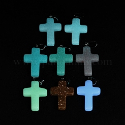Synthetic Noctilucent Stone/Luminous Stone Pendants&nbsp;G-Z054-03B