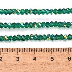Electroplate Glass Beads Strands&nbsp;GL-CBAA615-03F