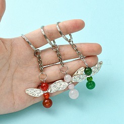 50Pcs Iron Split Key Rings&nbsp;IFIN-YW0003-44