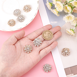 8Pcs 2 Colors Brass Shank Buttons&nbsp;RB-GF0001-02
