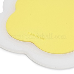 Flower-Shaped Silicone Heat Insulation Coasters&nbsp;AJEW-K055-03B