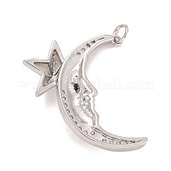 Cubic Zirconia Pendants&nbsp;KK-E275-18P