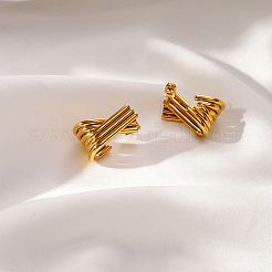 304 Stainless Steel Stud Earrings for Women&nbsp;XN8295