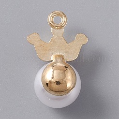 Resin Imitation Pearl Pendants&nbsp;FIND-TAC0002-041A