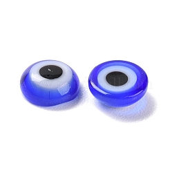 Handmade Lampwork Evil Eye Cabochons&nbsp;LAMP-E022-01E