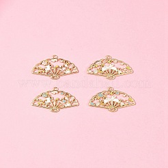 8Pcs 4 Styles Rack Plating Alloy Enamel Pendants&nbsp;ENAM-FS0004-74