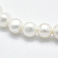 Natural Cultured Freshwater Pearl Beads Strands&nbsp;PEAR-F007-26