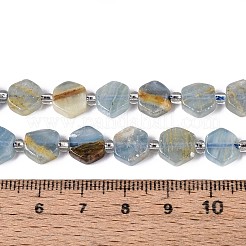 Natural Blue Calcite Beads Strands&nbsp;G-P534-A24-02