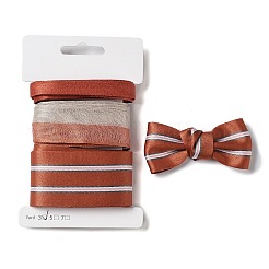 9 Yards 3 Styles Polyester Ribbon&nbsp;SRIB-C002-04E