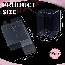 50Pcs PVC Plastic Gift Storage Case&nbsp;CON-BC0007-91