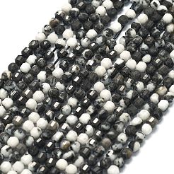 Natural Zebra Jasper Beads Strands&nbsp;G-A260-A52-01