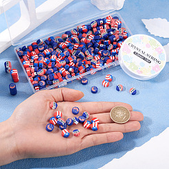 300Pcs 3 Styles Handmade Polymer Clay Beads&nbsp;CLAY-TA0001-69