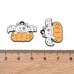 Halloween Alloy Enamel Pendants&nbsp;AL-CBA8744-01EB-05