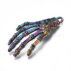 Rainbow Color Alloy Pendants&nbsp;PALLOY-S180-183-NR