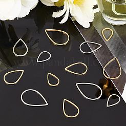 36Pcs 6 Style 304 Stainless Steel Linking Rings&nbsp;STAS-UN0033-66