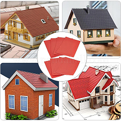 8 Sheets 2 Style Plastic Roof Tiles&nbsp;DIY-BC0005-24B