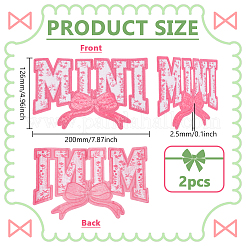 Polyester Iron on/Sew On Patches&nbsp;DIY-WH0593-02A