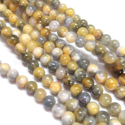 Natural Persian Jade Beads Strands&nbsp;G-D434-8mm-26
