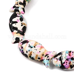 Dyed Synthetic Turquoise Beads Strands&nbsp;GG-CBAAE19-08B