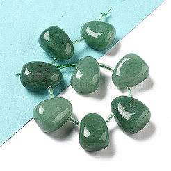 Natural Green Aventurine Beads Strands&nbsp;G-P528-E08-01