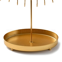 Iron Jewelry Display Stand with Tray&nbsp;ODIS-K003-06A-G